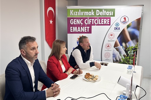 KIZILIRMAK DELTASI GENÇ ÇİFTÇİLERE EMANET